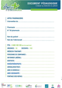 Document pédagogique Appui Pharmacien