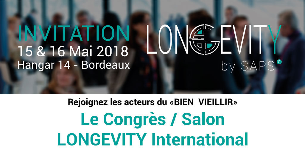 Longevity by saps – Congrès Silver Économie