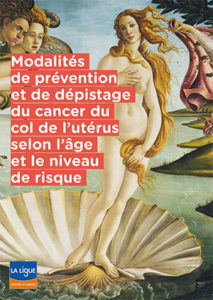 Modalités de prévention et de dépistage du cancer de l'utérus selon l'âge et le niveau de risque