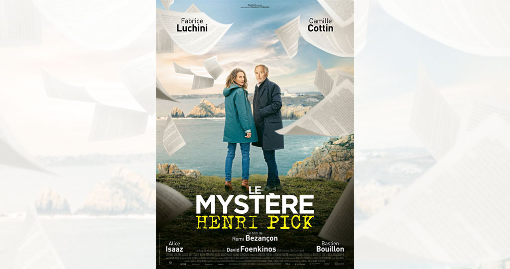 Le mystère Henri Pick avec Fabrice Luchini et Camille Cottin