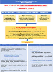 Consignes dyspnée et détresses respiratoires COVID-19