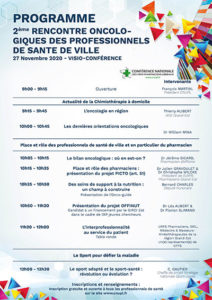 Programme 2ème rencontre Oncologique de la CNUPL