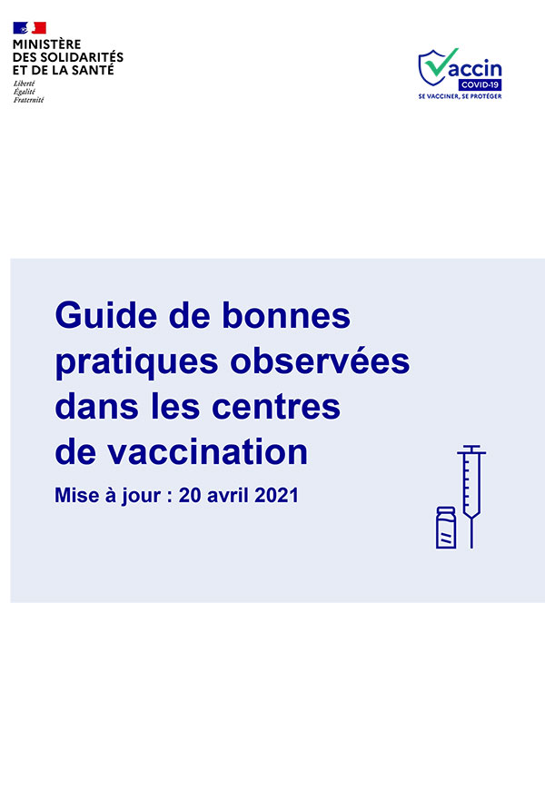 Guide des bonnes pratiques observées dans les centres de vaccination COVID-19