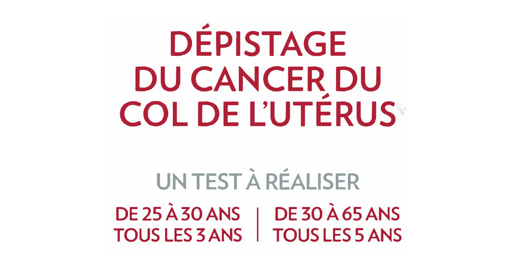 Dépistage du cancer du col de l’utérus : Les nouvelles modalités