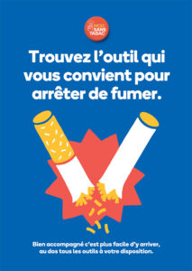 Flyer trouver l'outil qui vous convient pour arrêter de fumer