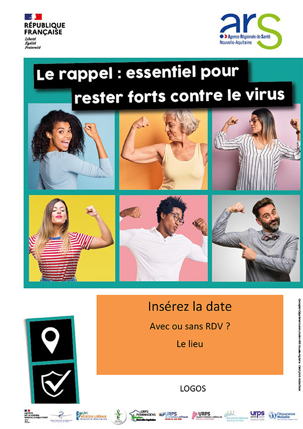 Le rappel : essentiel pour rester forts contre le virus modifiable