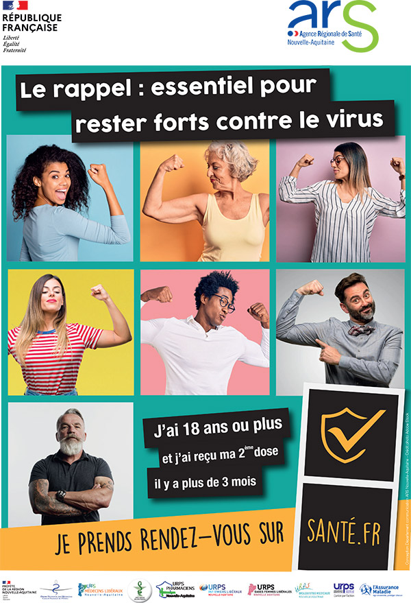 Le rappel : essentiel pour rester forts contre le virus