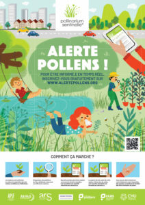 Affiche alerte pollens !