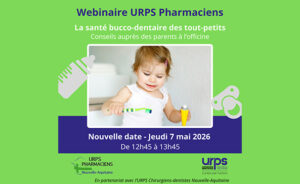 Webinaire sur la santé bucco-dentaire des petits le 7 mai 2026.