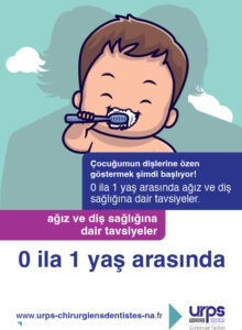 Prendre soin des dents de mon enfant, ça commence dès maintenant ! Version turque