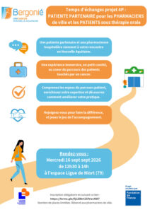 Projet 4P le 16 septembre 2026 à Niort (79)